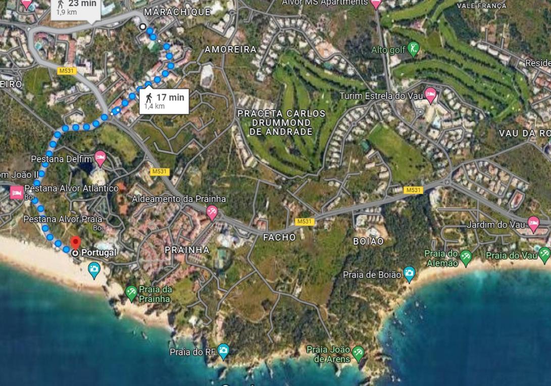 Sweet Beach Flat - Sea View-Wifi-Ac - Alvor Extérieur photo
